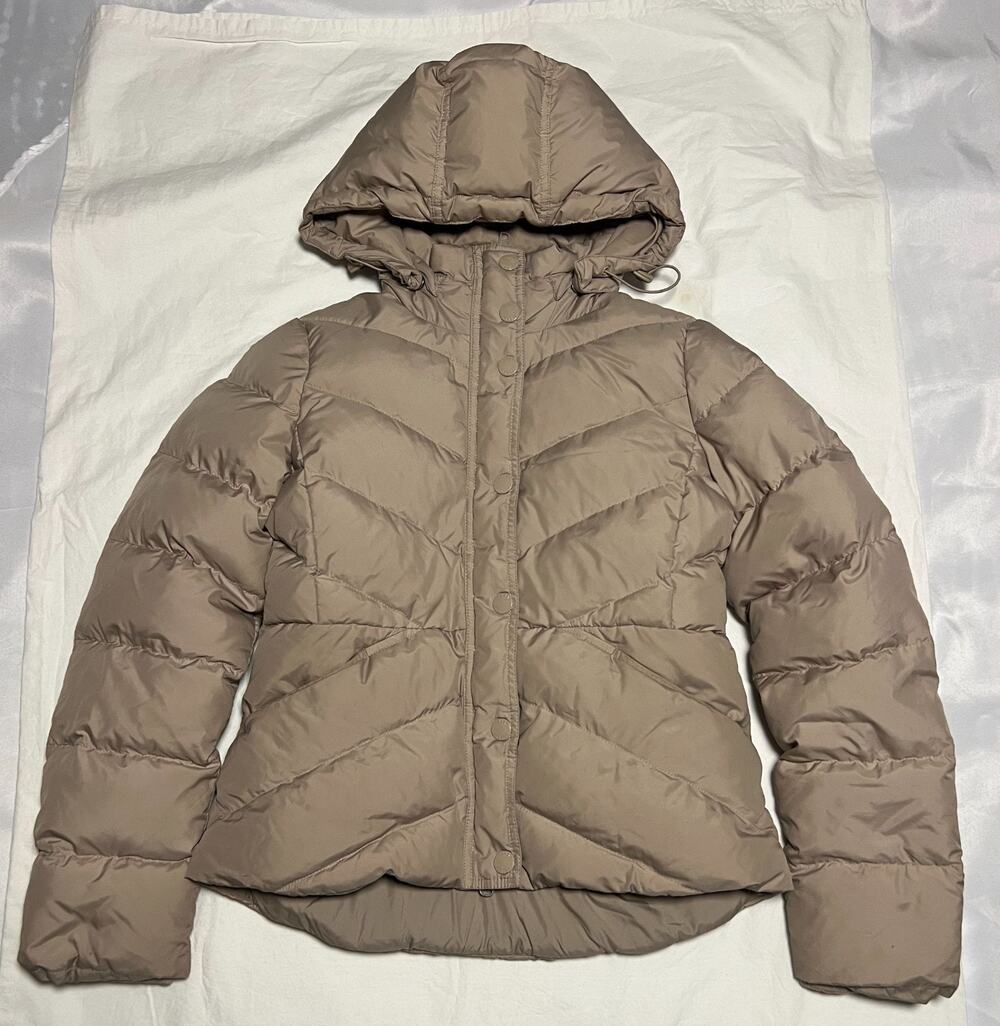 J. Crew Women Gray Sherpa Puffer Jacket Small